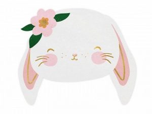 Servietten Hase 14,5cm x 12cm 20 Stück