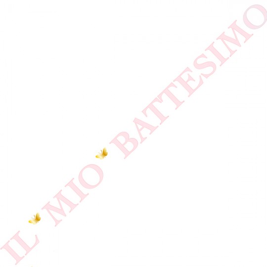Banner "Il mio Battesimo" Rosa 3,6m