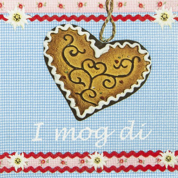 20 Servietten "I mog di" Oktoberfest