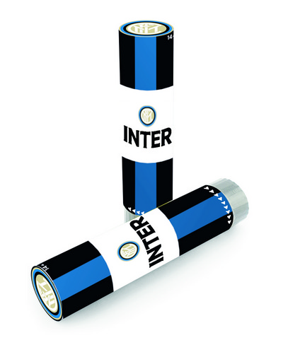 Konfetti-Kanone Schwarz/Blau Inter