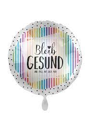 Folienballon "Bleib GESUND " 43cm