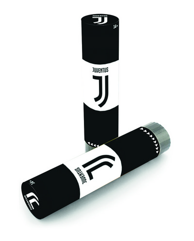 Konfetti-Kanone Schwarz/Weiß JUVENTUS