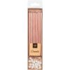 16 Kerzen mit Haltern Geburtstag rosegold