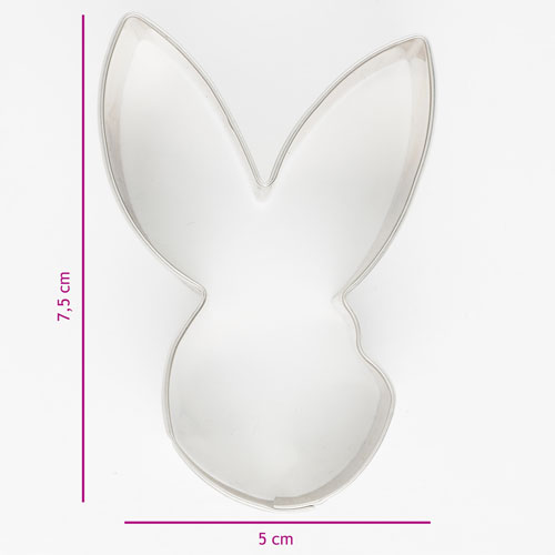 Keksausstecher Hasenkopf 7,5 cm