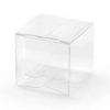 Schachteln, quadratisch, transparent, 5x5x5cm
