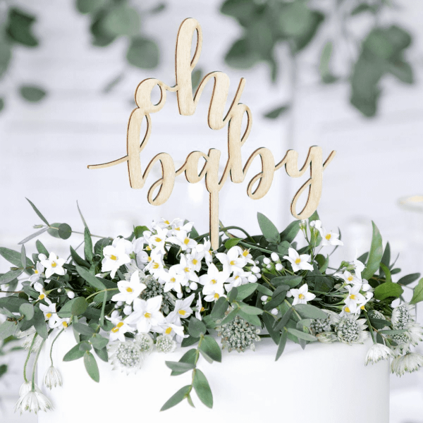 Tortendeko Topper " oh baby"