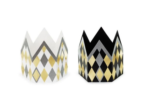2 Partykronen, 11 cm