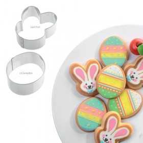Modecor Ausstecher Hase + Ei