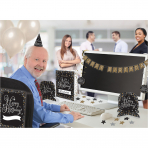 Deko-Set Büro Sparkling Gold Celebrations Papier 28-teilig
