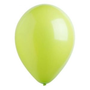 50 Latexballons Limettengrün 27,5cm/11"
