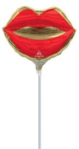 Mini Shape Ballon "Lippe " 20cm