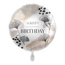 lo Folienballon "Happy Birthday" 43cm