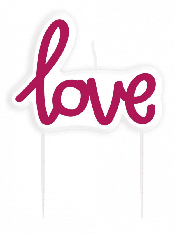 lo Mini-Figurenkerze Love Höhe 8,9 cm