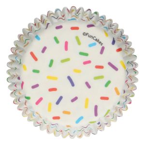 Funcakes - Papierbackformen - Sprinkles - 48 Stück