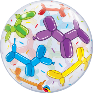 Qualatex Bubbles Balloon Dogs 55cm
