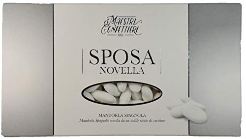 Confetti MAXTRIS Sposa Novella /Mandelbonbon weiss 1Kg