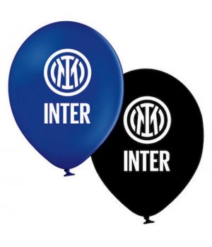 Inter Mailand Latexballon 30cm / 12 Stück