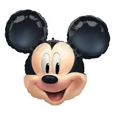 Folienballon Super Shape Mickey Mouse Kopf
