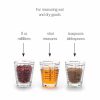 Kitchen Craft Glas-Mini-Messbecher
