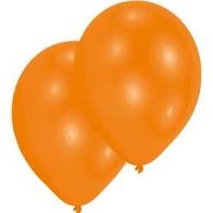 10 Latexballons Standard Fashion Orange
