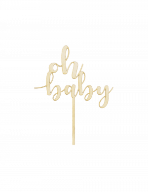 Tortendeko Topper " oh baby"