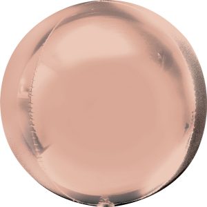 Orbz Rosegold Folienballon 38cm