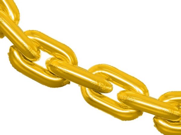 Riesige XXL Goldkette 7 Meter