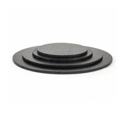 Tortenplatten - Rund - Schwarz 35cm