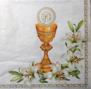 Servietten Kommunion 20Stk 33x33cm