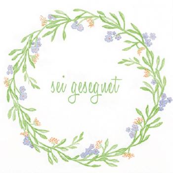 20 Servietten "sei gesegnet" 33x33 cm