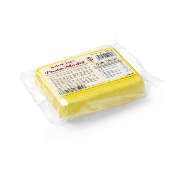 Saracino Modellierpaste Gelb 250g