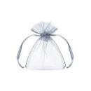 Organza Beutel Silber für Gastgeschenke