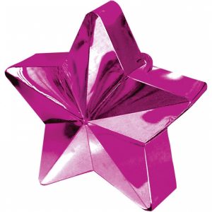 Ballongewicht Stern pink