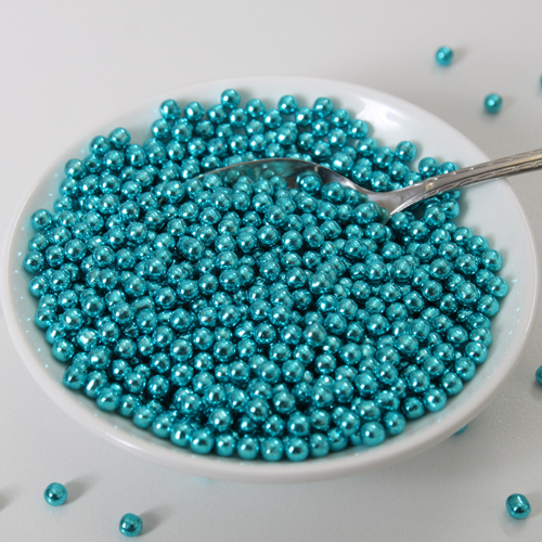 FunCakes Zuckerperlen - Metallic Blau