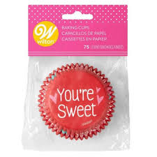 Wilton Backförmchen "You're Sweet" 75 Stück