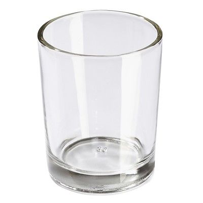 Kerzen Glas klar 6,7 cm