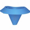Colourworks Trichter 17 x 26 cm Silikon blau