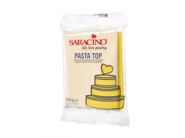 Saracino Pasta Top Rollfondant gelb