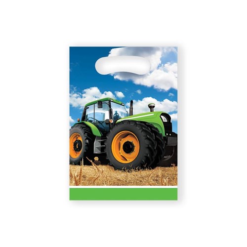 8 Geschenktüten Traktor
