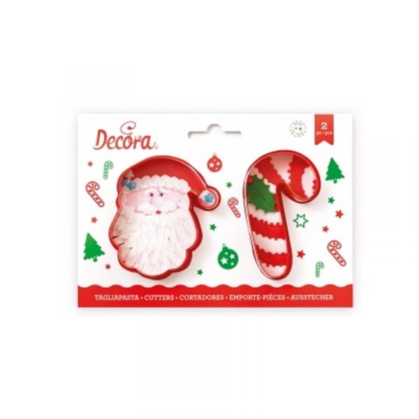 Ausstecher Weihnachtsmann Set