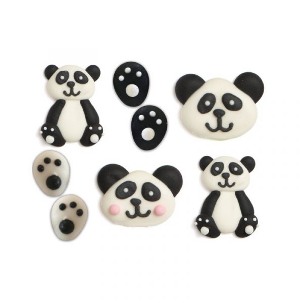 Decora Zuckerdekoration Panda Set