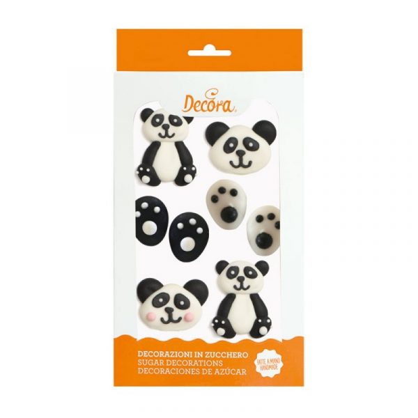 Decora Zuckerdekoration Panda Set