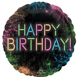 Folienballon Let's Glow Crazy 43cm