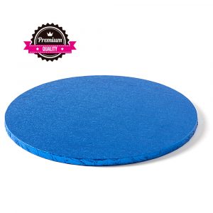 Tortenplatten - Rund - blau 30cm