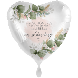 Folienballon -Romantic Garden Wedding - 71cm