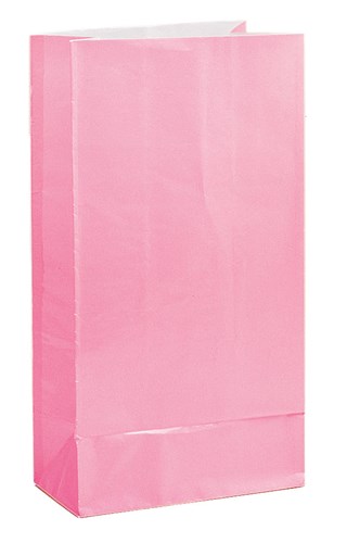 12 Geschenktüten Papier Lovely Pink