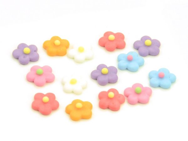 Cake-Masters Blümchen 10mm bunt Zucker 30 Stück