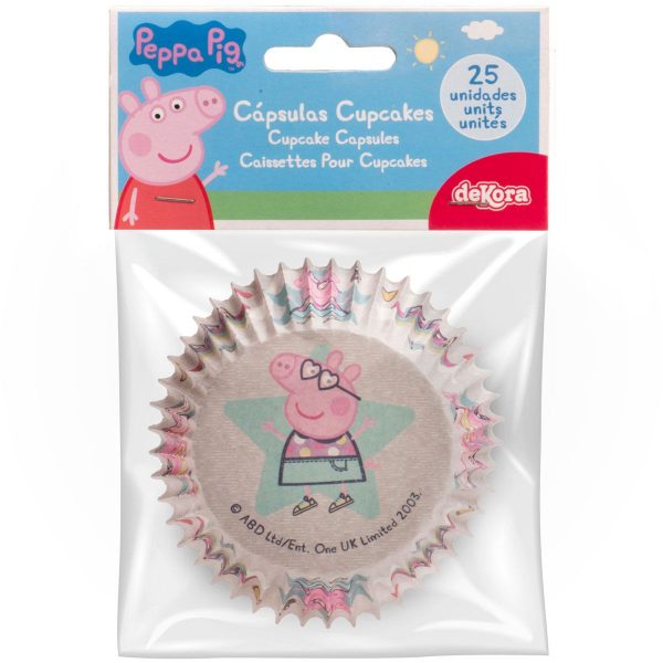 Dekora Peppa Pig Backförmchen pk/25