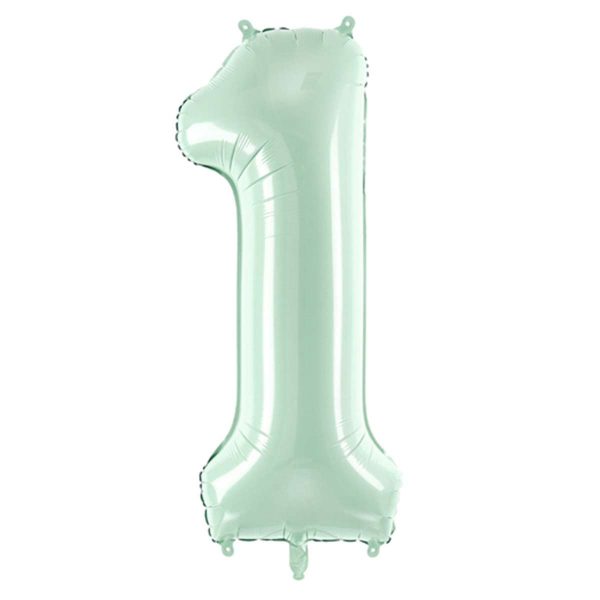 Folienballon Medium 1 Pastelgrün 72 cm