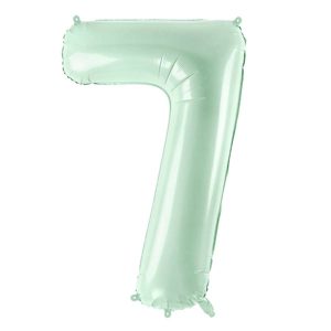 Folienballon Medium 7 Pastelgrün 72 cm